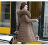 Lange leren overjas winter moeder schapenvacht jas met capuchon hooded jas bovenkleding dikker warm bont elegante plus size vrouwen vrouw1