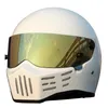 Motorcycle Helmets 2021 Motor Helmet Fiberglass Full Face Men Women Retro Motocross Chopper Head Wear Cover Protector1