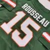 Maglia da calcio personalizzata Miami Hurricanes NCAA College Mark Walton Vinny Testaverde Shirreffs Morris Miller Johnson Jenkins Dorsett Brevin J