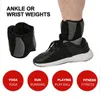 Accessories 1 Pair Fitness Adjustable Ankle Wrist Weights Arm Leg Weight Running 1KG Bands For Workout Training