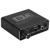 CALDECOTT DAC Digital do analogowego konwertera audio Optical Toslink Convelink Toslinks dwukierunkowy przełącznik RCA 3.5mm Jack