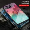 Slim Smooth Starry Sky Tempered Glass Case For ASUS ROG Phone 3 ZS661KL Rog Phone 5 2 ZS660KL Zenfone Max Pro M1 ZB601KL ZB633KL