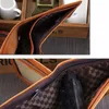 2020 2020 Modemerk Leather Men Wallet 2020 Dollar Wallet Casual Clutch Money Purse Tas Credit Card Holder New1099210