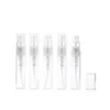 2 3 4 5 ml Mini Clear Plastic Spray Bottle Portable Parfym Mouthwash Atomizer för rengöring av resor Eteriska oljor Parfym 9103484