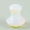 Natural jade Gua Sha Mushroom Shape Aventurine Jade Guasha Stone Massage Board Scraper Chin Eye Facial Massager rocks