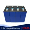 16pcs Sınıf A 280Ah LiFePO4 Lityum Demir Fosfat 12V 24V 48V280AH Güneş Enerjisi Depolama Sistemi EV RV batarya için 3,2V Hücreler