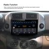 Toyota RAV4 2007-2012 용 2 DIN 자동차 비디오 라디오 GPS 내비게이션 전체 터치 스크린 블루투스 미러 링크 MP5 MP3 플레이어