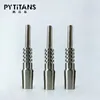 Accessoires de tabac à ongles GR2 Puretitanium 10/4 / 18mm Fit Nectar Tuyau de verre pour pointe de verre