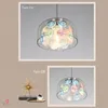 Lampade a sospensione in vetro Lampada a sospensione a due strati in doppio vetro Placcato E27 Supporto per apparecchio di illuminazione Home Shop Decorazione artistica Dynasty Lighting