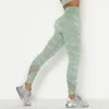 SALSPOR Pantaloni da yoga senza cuciture da donna Camouflage Vita alta Push Up Leggings da palestra Sport Fitness Running Leggings traspiranti Donna