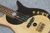 Rrae Yin Yang Natural 4 String Electric Bass Guitar Alder Body EMG Pickups Gold Hardware Diagram av Universum Kina gjorde Siganture Bass