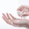 5 10 15mlの空の詰め替え可能な透明なプラスチックエアレス真空ポンプのびんの化粧品化粧品クリームローションのサンプル梱包液体貯蔵容器