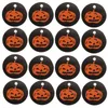 Halloween Förpackning Tätning Tag Hängande Presentkort Bakning Meddelande Papper Kort Godis Gifts Etiketter Klistermärken DIY Dekorativa Tillbehör VT1506