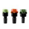 G011 Smoking Pipes Bowls Black Joint 14mm/18mm Male Glass Bowl Wig Wag Tobacco Glass Water Bong Tool
