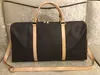 Wysokiej jakości torba w torbie podróżniczym Bagaż podręczny luksus designer torba podróżna mężczyźni pu skórzane torebki duże krzyżowe torba do ciała Totes 197V