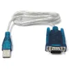 USB till RS232 seriell port 9 PIN-kod till DB9 Cable Com Adapter Convertor for PC