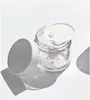 Clear Glass Jar White Spiral Cover Bottles Lady Cosmetic Travel Separate Bottling Optional Capacity Home Outdoor Hot Sale 3 5qy G2
