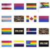 Rainbow Flag 90x150cm American Gay Pride Drapeau Polyester Bannière Drapeaux Polyester Bannière Américaine Pour La Décoration T2I51373