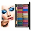 Miss Rose 20 Kolor Eyeshadow Paleta Paleta Makeup Matte Shimmer Kolorowe cień do oczu Kosmetyki z pędzlem