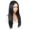 Ishow 28 30inch Brazilian Water Loose Deep Straight Long Human Hair Wigs Middle Part Peruvian Curly None Lace Wigs Indian Hair Body