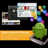 Glasögon Vision 800 Smart Android WiFi 80 "Wide Screen 5mp Camera Bluetooth 3D Video sida av support TF Card1
