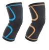 Knit elastic knee protective pads outdoor sports running cycling leg support sleeve skidproof gym training workout knne brace guard