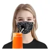 Adult Kid Drink Mask With Hole For Straw Cotton Reusable Washable Dustproof Drinking Masks Outdoor Mouth Masks Party Mask AHC16725204910