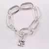 "Authentic Bracelet Awesome Friendship Bracelets UNO de 50 Plated Jewelry Fits European Style Gift PUL0949MTL0000M