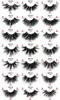 Cils de vison chauds 5D cils vaporeux moelleux faux cils de vison 5D maquillage des yeux grand volume réutilisable faux cils extensions pour le maquillage