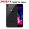 Оригинальные отремонтированные мобильные телефоны iPhone 8 LTE 256G/64G ROM 2GB RAM Hexa Core 12.0MP