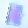 Transparent Looseleaf Binder Fashion Netbook Protector Laser Classical Binder Document Folder Protector PVC A116558729