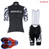 Zomer Morvelo Team Dames Fietsen Jersey Set MTB FYCICLE Outfits Korte mouw Fiets Tops Bib Shorts Suit Sport Uniform Y21031822