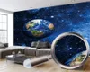 モダンな壁画3D壁紙美しい宇宙地球の家の装飾リビングルームの寝室の壁紙壁紙