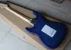 Guitarra elétrica azul feito sob encomenda da fábrica com mapleboard, pickguard branco, hardware do cromo, 22 trastes, pode ser personalizado