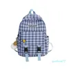 DesignCheck backpack female Korean version girls high school students schoolbag original Suoshi Department lovely women backpack ins fashion