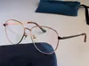 The new fashion design optical glasses 0577 pilot metal full frame frame with transparent lens top quality popular style292v