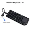 Backlight Mini Wireless Keyboards Air Mouse 24G Handheld Touchpad For Gaming for phone smart tv box android 24G Bluetooth312O1181559