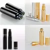 Replenish vattenflaskor Förvaringsbehållare 10 ml pläterad guld silverglas Sprayflaska Kosmetika separata flaskor Portable 1 65yr F2