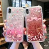 Dynamische flüssige Glitzer-Handyhülle für iPhone 11 Pro SE XR XS MAX X 6 7 8 Plus, süße Sailor Moon Magic Stick Quicksand Soft Cover