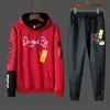 Tracksuit Men Fashion Print Hoodie Joggshose Teenger Sport Suits Schüler lässig Outfit Style Sweatsuits FZ08079198201