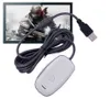 Trådlös spelmottagare Kabel för Microsoft Xbox 360 Controller Game USB-mottagare GamePad Adapter Support PC Windows