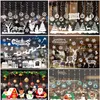 Christmas Decorations Wall Window Stickers Marry Decoration For Home 2021 Ornaments Xmas Navidad Gift Year 2022