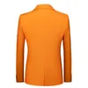 Men's Suits & Blazers Rsfocus Arrival Orange Men Suit Set Formal Wedding For Slim Fit Groom Tuxedo Jacket With Pants 2 Piece 2275