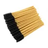 50 Pcs Eyelash Brushes Makeup Brushes Disposable Mascara Wands Applicator Eye lashes Cosmetic Brush Gold Stick Makeup Tools