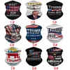 Trump écharpe Bandanas visage sans couture Tube magique garder l'amérique grands bandeaux Sports de plein air cyclisme chapeaux cou guêtre masque de fête 7576044