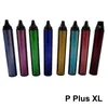 P Plus XL Disponibel Vape Pen Enhet POD Starter Kit 1500Puffs Ångor 5ml Förfyllda patroner Vagnar Vaporizer Elektroniska E Cigaretter Töm