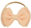 Bébé Mini taille Double-pont arc princesse bandeau fête pour enfants doux princesse cheveux accessoires filles doux solide bandeau en stock