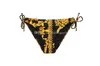 Hoge Kwaliteit Designer Dames Zomer Strand Een Set Bikini Gouden Print Vrouwen Sexy Bloemen Bh 2 Stuk Taille Tie badmode Badpak5043511