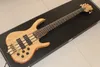 Ny 5 String One Piece Body Bass, Rosewood Fingerboard 24 Frets, Aktiva Pickup Kina Elektrisk Gitarr Bass