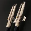 Le Petit Prince Edition Ballpoint Pen Classic Deep Blue Barrel and Silver Metal Cap Writing Pen Pen Pen With Pouch Options9262354